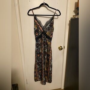 Sandro Luana silk midi dress